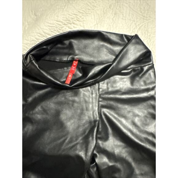 Spanx Faux Leather Leggings M - Picture 3 of 8